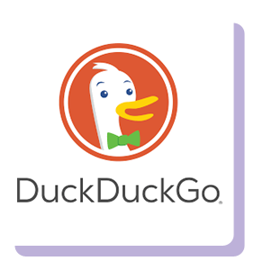 Click to open the Duck Duck Go search engine