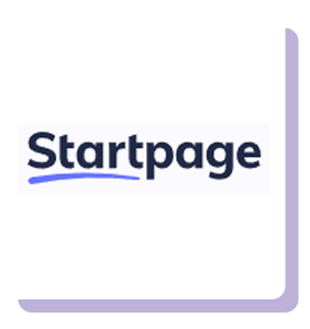 Click to open the startpage search engine