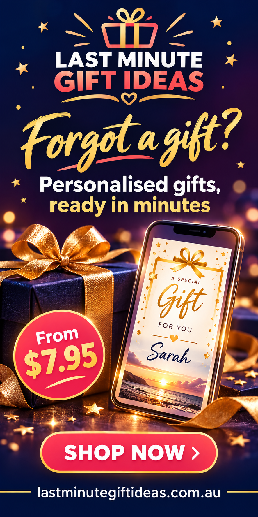 Visit the Last Minute Gifts web site